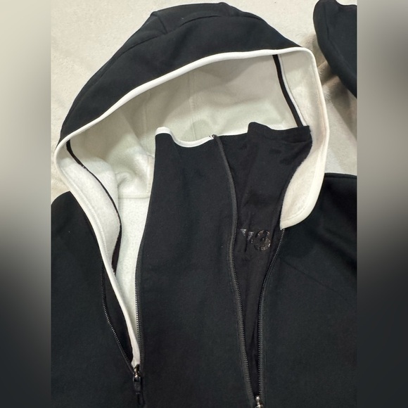 Rare Black Y-3 Adidas Fleece Zipper Hoodie - Picture 15 of 15